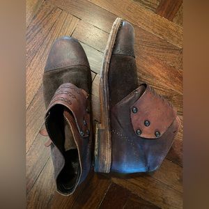 Rag & bone brown low boots